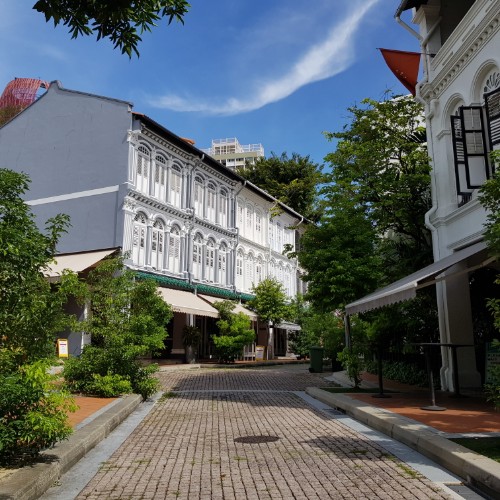 restaurant space in Duxton Hill