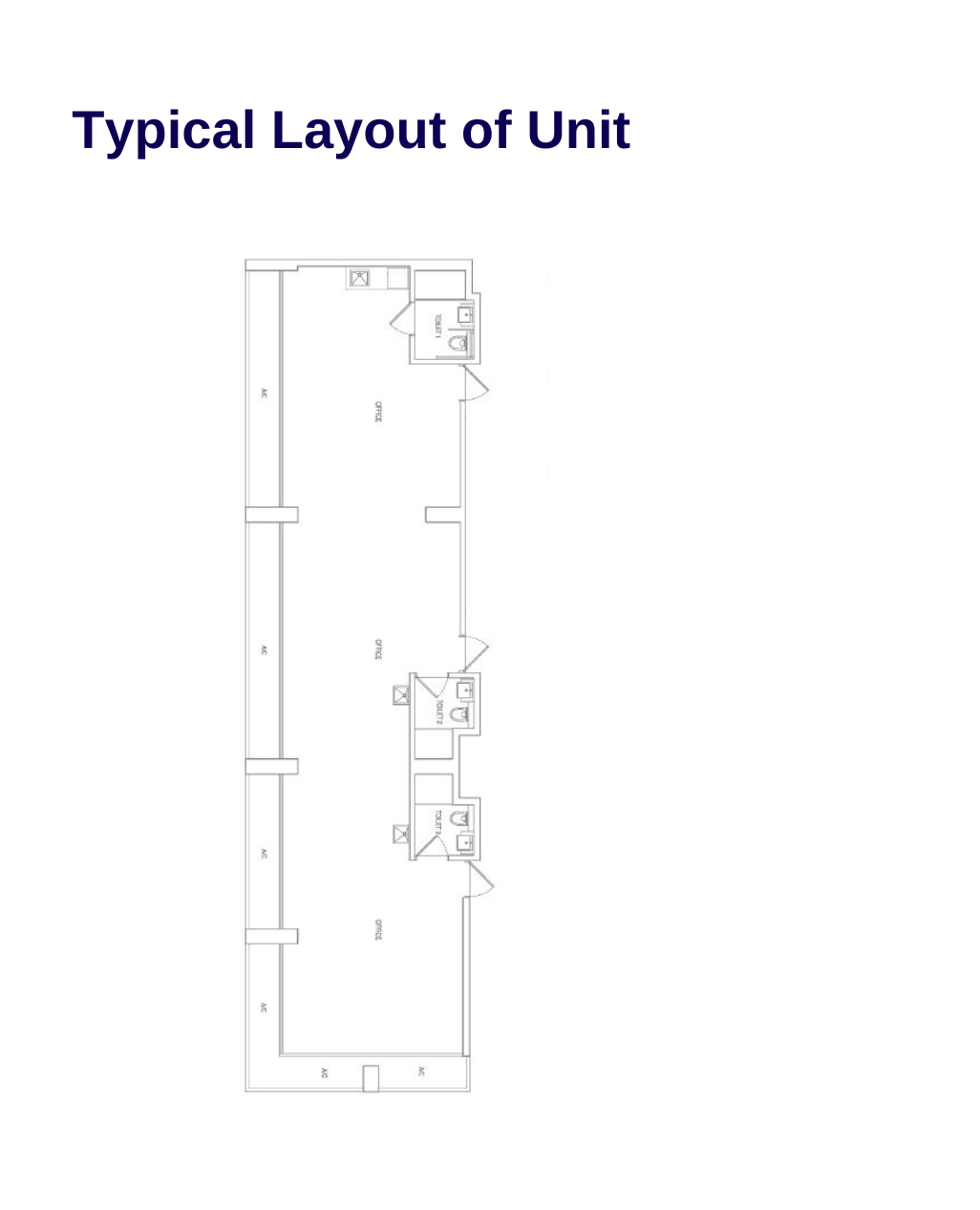 Typical Layout and Test Fit Eon Shenton Floorplan