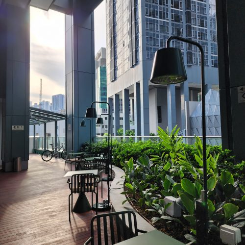 Hub Synergy Point HUB SYNERGY POINT ROOF GARDEN