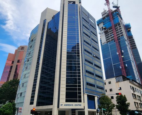st andrew's centre office for rent. call Dave Lee 97226361, singapore top commercial agent from shophouseoffice.com