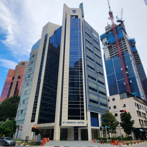 st andrew's centre office for rent. call Dave Lee 97226361, singapore top commercial agent from shophouseoffice.com